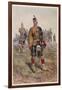 The King's (Liverpool Regiment) 10th (Scottish) Battalion-Richard Caton Woodville-Framed Art Print