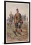 The King's (Liverpool Regiment) 10th (Scottish) Battalion-Richard Caton Woodville-Framed Art Print