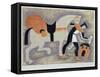 The King's Messenger, Ad 1482, 1935-John Armstrong-Framed Stretched Canvas