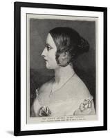 The King's Mother, Queen Victoria-William Charles Ross-Framed Giclee Print