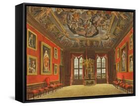 The King's Old State Bed Chamber-Charles Wild-Framed Stretched Canvas