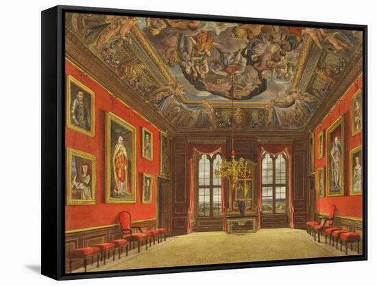 The King's Old State Bed Chamber-Charles Wild-Framed Stretched Canvas