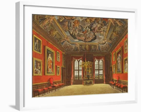 The King's Old State Bed Chamber-Charles Wild-Framed Giclee Print