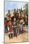 The King's Own Regiments of the Indian Army-Frederic De Haenen-Mounted Premium Giclee Print