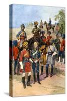 The King's Own Regiments of the Indian Army-Frederic De Haenen-Stretched Canvas