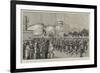 The King's Own Scottish Borderers Leaving the Citadel, Cairo, Egypt, En Route for India-null-Framed Giclee Print