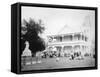 The King's Palace, Tonga, 1899-Burton Brothers-Framed Stretched Canvas