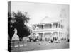 The King's Palace, Tonga, 1899-Burton Brothers-Stretched Canvas