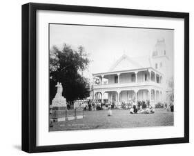 The King's Palace, Tonga, 1899-Burton Brothers-Framed Giclee Print