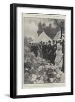 The King's Patronage of the Royal Horticultural Society-G.S. Amato-Framed Giclee Print