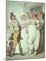 The King's Place-Thomas Rowlandson-Mounted Giclee Print
