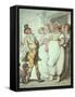 The King's Place-Thomas Rowlandson-Framed Stretched Canvas