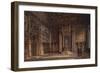 The King's Robing Room, Houses of Parliament-Charles Edwin Flower-Framed Giclee Print