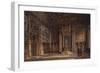 The King's Robing Room, Houses of Parliament-Charles Edwin Flower-Framed Giclee Print