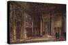 The King's Robing Room, Houses of Parliament-Charles Edwin Flower-Stretched Canvas