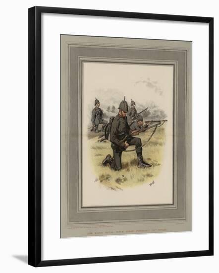The King's Royal Rifle Corps, Formerly 60th Rifles-Frank Dadd-Framed Giclee Print