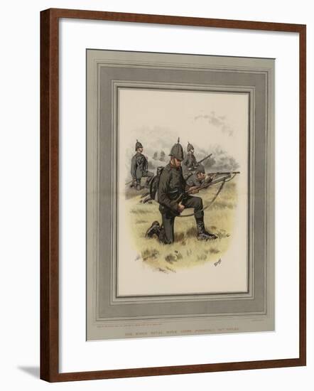 The King's Royal Rifle Corps, Formerly 60th Rifles-Frank Dadd-Framed Giclee Print