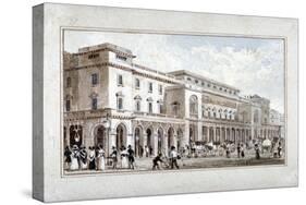 The King's Theatre, Haymarket, Westminster, London, 1828-George Shepherd-Stretched Canvas