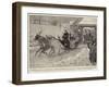 The King's Visit to the Empress Frederick-William Small-Framed Giclee Print