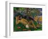 The King's Wife (Te Arii Vahine), 1896-Paul Gauguin-Framed Giclee Print