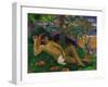 The King's Wife (Te Arii Vahine), 1896-Paul Gauguin-Framed Giclee Print