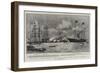 The King's Yachting Holiday, the Victoria and Albert Leaving Portsmouth-Charles Edward Dixon-Framed Giclee Print