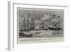 The King's Yachting Holiday, the Victoria and Albert Leaving Portsmouth-Charles Edward Dixon-Framed Giclee Print