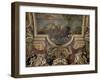 The King Taking Maestricht in Thirteen Days in 1673, Ceiling Painting from the Galerie Des Glaces-Charles Le Brun-Framed Giclee Print