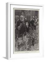 The King, Toasting His Majesty at the Guildhall Banquet-Frank Craig-Framed Giclee Print