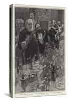 The King, Toasting His Majesty at the Guildhall Banquet-Frank Craig-Stretched Canvas