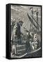 The King Visits Vasco Da Gama, 1904-null-Framed Stretched Canvas