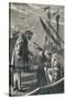 The King Visits Vasco Da Gama, 1904-null-Stretched Canvas
