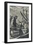 The King Visits Vasco Da Gama, 1904-null-Framed Giclee Print