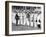 The King with the English Cricket Team-null-Framed Photographic Print