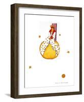 The King-Antoine de Saint-Exupéry-Framed Art Print