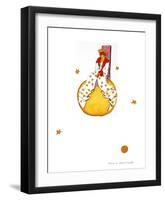 The King-Antoine de Saint-Exupéry-Framed Art Print