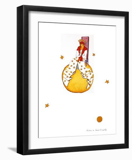 The King-Antoine de Saint-Exupéry-Framed Art Print