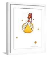 The King-Antoine de Saint-Exupéry-Framed Art Print