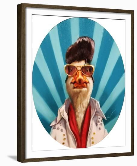 The King-Lucia Heffernan-Framed Art Print