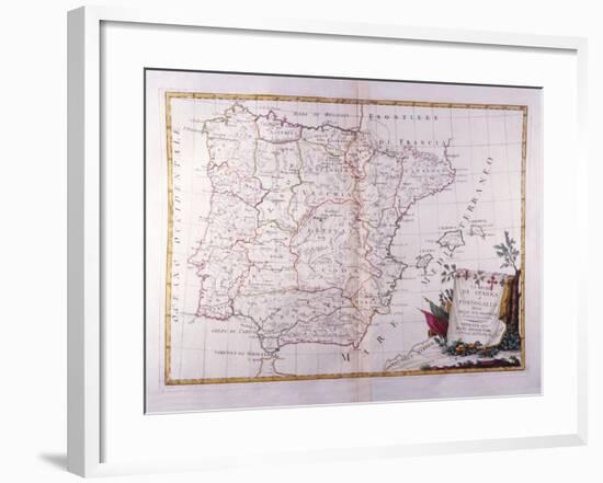 The Kingdom of Spain and Portugal Divided-Fototeca Gilardi-Framed Photographic Print