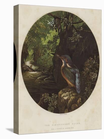 The Kingfisher's Haunt-Harrison William Weir-Stretched Canvas