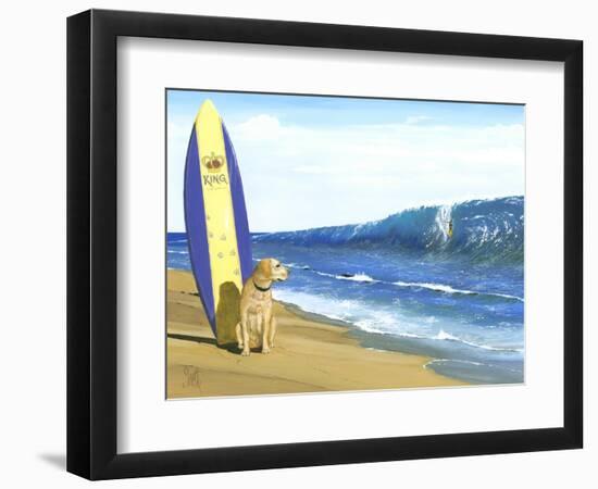 The Kings Beach-Scott Westmoreland-Framed Art Print