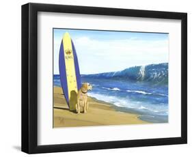 The Kings Beach-Scott Westmoreland-Framed Art Print