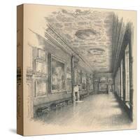 The Kings Gallery, Kensington Palace, 1902-Thomas Robert Way-Stretched Canvas