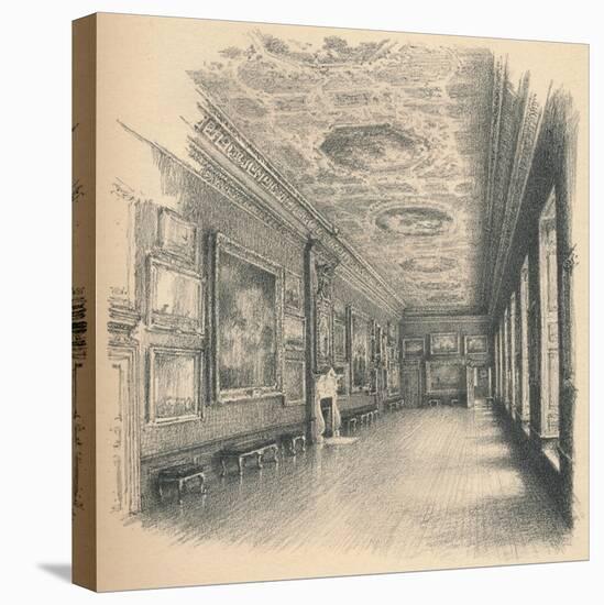 The Kings Gallery, Kensington Palace, 1902-Thomas Robert Way-Stretched Canvas