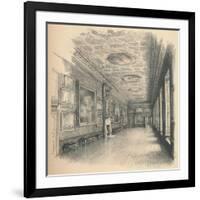 The Kings Gallery, Kensington Palace, 1902-Thomas Robert Way-Framed Giclee Print