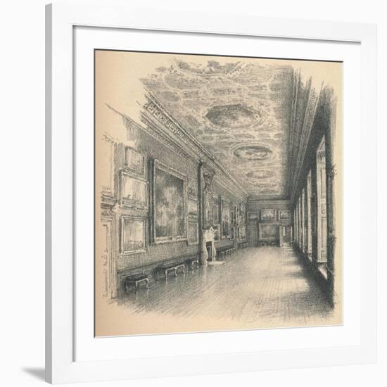 The Kings Gallery, Kensington Palace, 1902-Thomas Robert Way-Framed Giclee Print