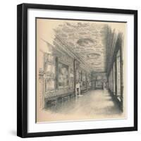 The Kings Gallery, Kensington Palace, 1902-Thomas Robert Way-Framed Giclee Print