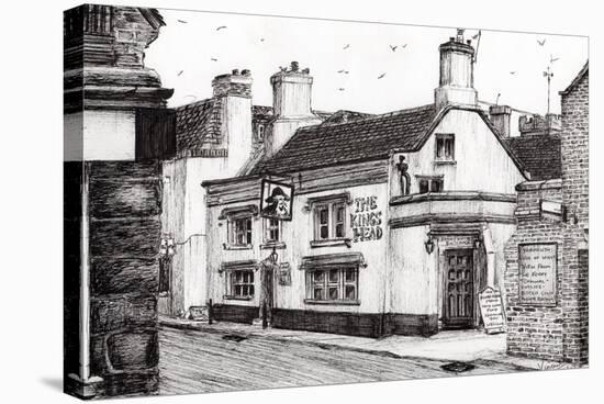 The Kings Head,Yarmouth, 2008-Vincent Alexander Booth-Stretched Canvas