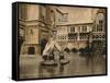 The Kingss Bath and Hot Mineral Spring, Bath, Somerset, C 1925-null-Framed Stretched Canvas